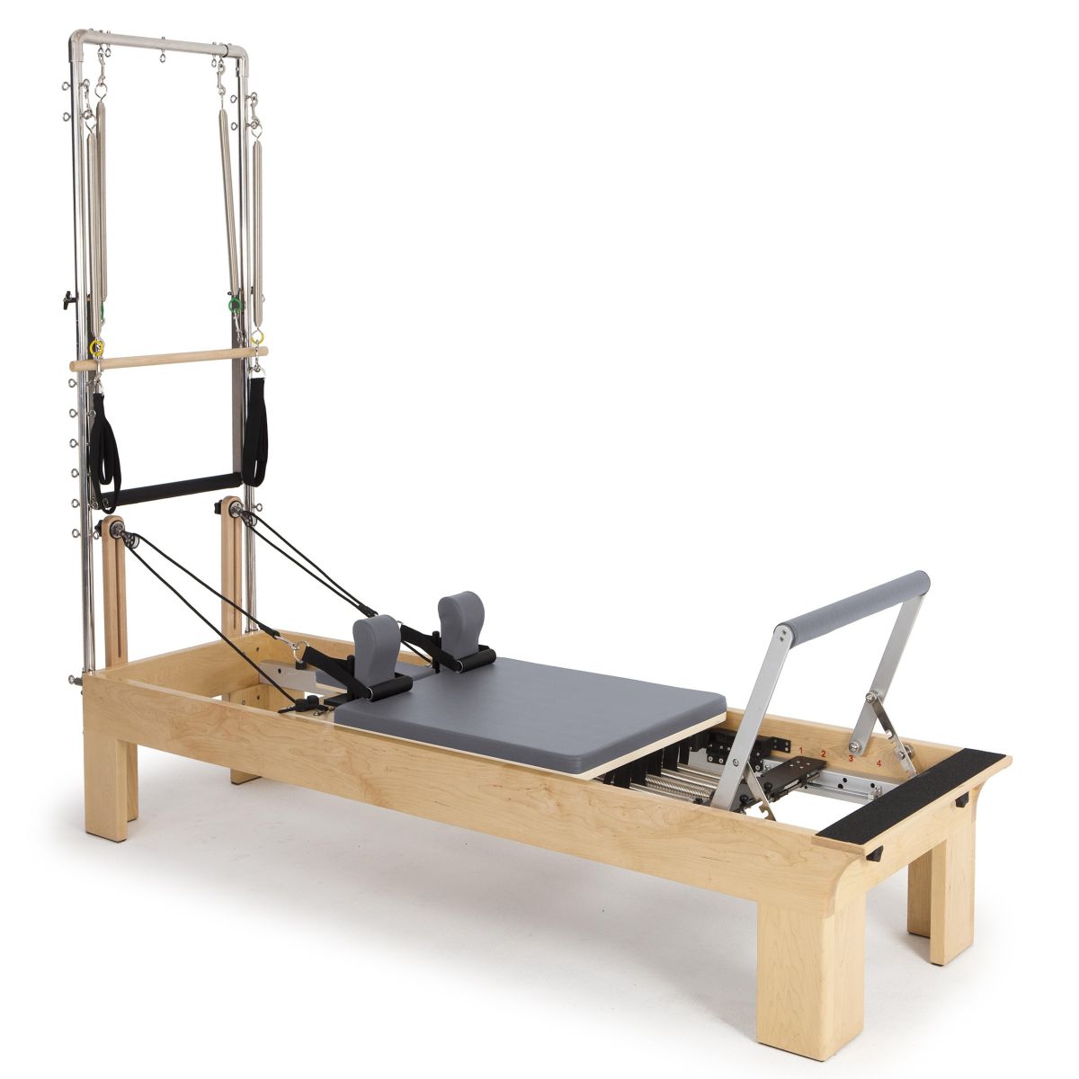 Wooden Fysio Reformer met Tower - Elina Pilates