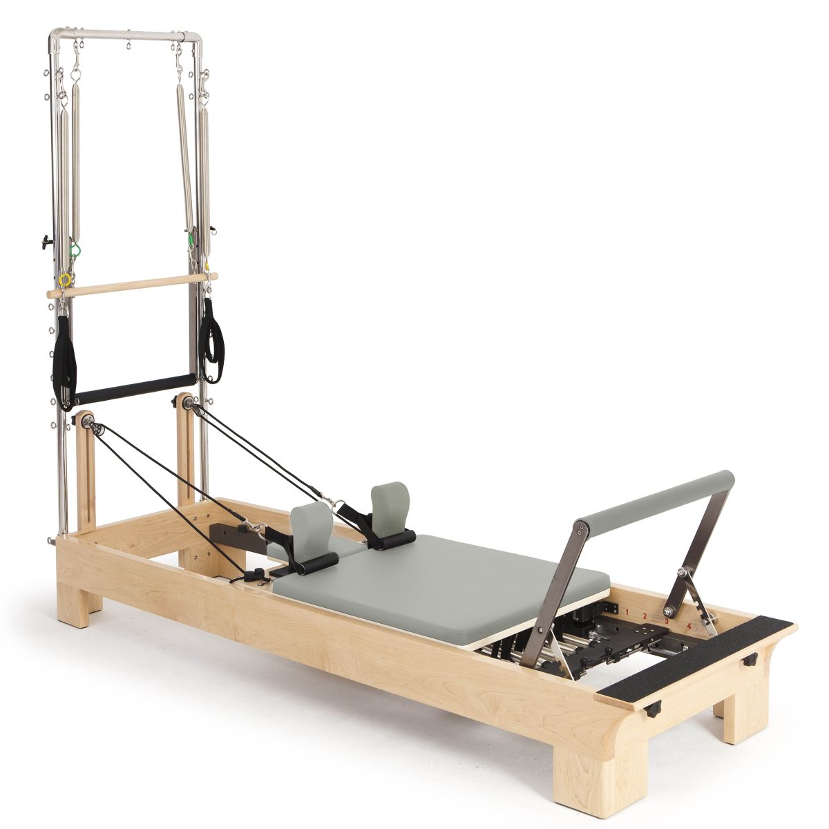 Wooden Reformer met Tower - Elina Pilates